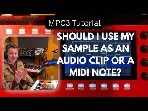 Benefits of Using Samples as Either Audio Clips or MIDI Notes in MPC Arranger