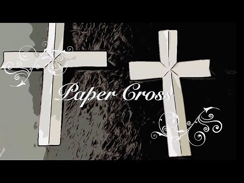 Paper Cross- A simple and easy way to make a paper cross