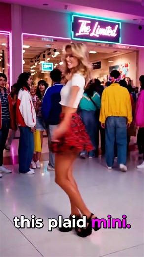 Supermodel shows her favorite ‘94 fashion finds and spontaneous dance break. #barbie #fashion #90s