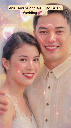 Ariel Rivera & Gelli De Belen Wedding💞💍 ll 90's Wedding ll SIS Transition #celebritycouple #shorts