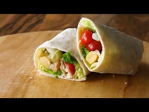 turkey tortilla wraps appetizers | chapati wraps