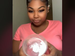 Ex-prisoner does a TikTok on how to create make-up in prison