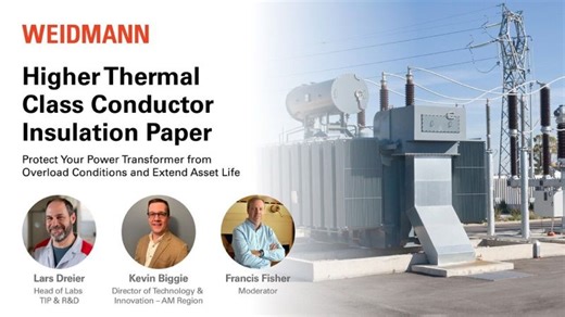 Weidmann Webinar: Higher Thermal Class Conductor Insulation Paper | Weidmann Electrical Technology