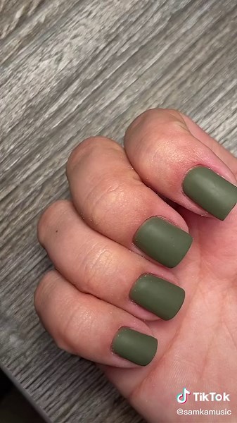 Nail Care and Manicure Process in a Salon