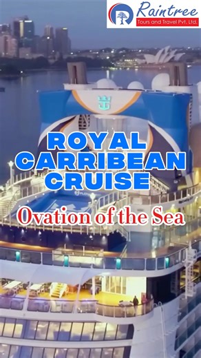 Raintree Trips on Instagram: "Step into a world of refined ocean travel with our Singapore Cruise – Ocean Escape. Sail aboard the magnificent Ovation of the Seas and experience an elegant journey from Singapore to Penang and back, where comfort, fine dining, and world-class entertainment come together effortlessly. From a private ocean-view balcony to full-board dining and immersive onboard experiences, this 3 Nights / 4 Days cruise is designed for travelers who appreciate luxury at sea. 🚢 Sing