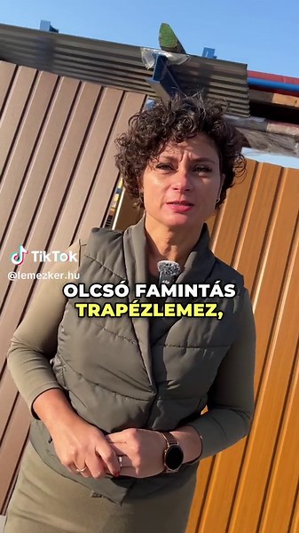 Olcsó famintás trapézlemez!🤩 Bővebb információk: 📞 36 (30) 553-9169 (Vakula Andrea) 👀https://lemezker.hu 📧vakula.andrea@lemezker.hu 🏡2836 Baj, Iparterület Hrsz: 020/87. #korcoltlemez #trapézlemez #cserepeslemez #moduláris #szendvicspanel #szelemen #korcolt #lemez #csatorna #kerítésléc #lemezkereskedelem #lemezker #lemezkell #baj #építkezés #tetőfedés #felújítás #fyp #foryou #olcsó