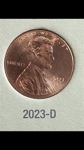 13K views · 137 reactions | Lincoln Cents 2023-D, #lincolncent #CoinCollecting #penny #collection #uscoins #coin #cents #2023d#VDBcoin | Dinero, "Todo Colección: Pines, Coins & Fraternal Memorabilia" | Facebook