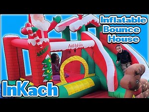 #1 BEST Christmas Holiday Themed Inflatable Bounce House ⭐ InKach