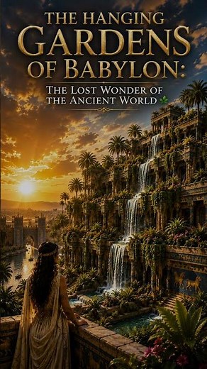 Did the Hanging Gardens of Babylon really exist #greekmythology #history #historicalmyths