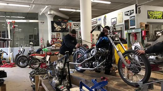 1972 Harley-Davidson Shovelhead Chopper