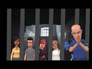 Classic Caillou becomes a cop/Arrested/Grounded