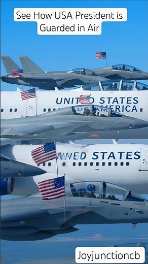 How the USA President's Aircraft Is Guarded 🇺🇸✈️ | Air Force One Security Secrets