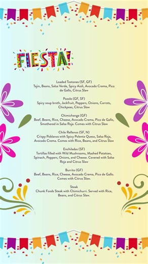 Fiesta Fridays starts today! Available after 4 pm. 100% vegan Mexican menu. 😋 1633 P St NW Fiesta menu available after 4pm. #veganmexicanfood #veganlife #veganspecials | DC Vegan