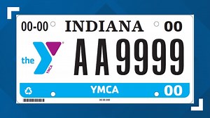 New YMCA license plates coming to Indiana BMV