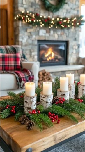 15 Elegant Log Cabin Christmas Decor Ideas To Try This Year