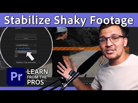 How to Stabilize Shaky Footage and Enhance Video Quality | Premiere Pro Tutorial w/ Kyler Holland