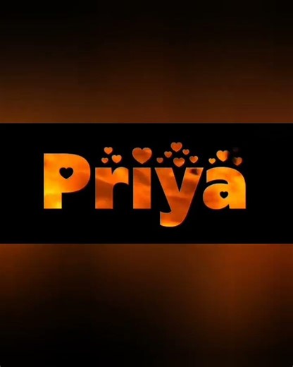 PRIYA 💞 Name Meaning 💐