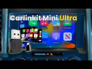 Carlinkit Mini Ultra | Ultimate 2-in-1 Wireless CarPlay Android Auto Adapter