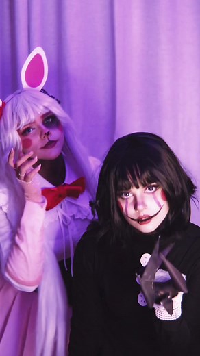 FNAF Puppet and Mangle Cosplay Transformation