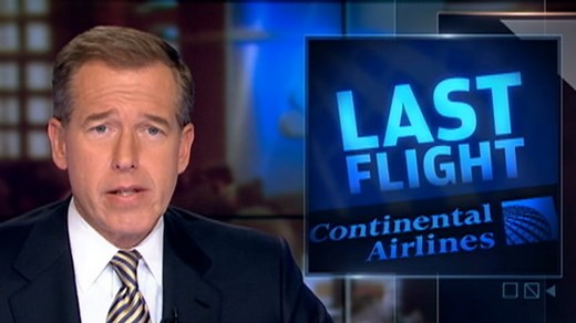 Continental Airlines’ final flight