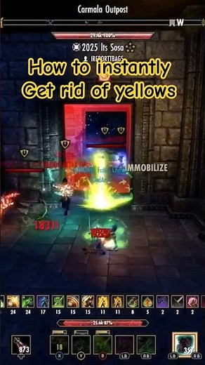 quickest way to get rid of yellows outnumbered 🤯