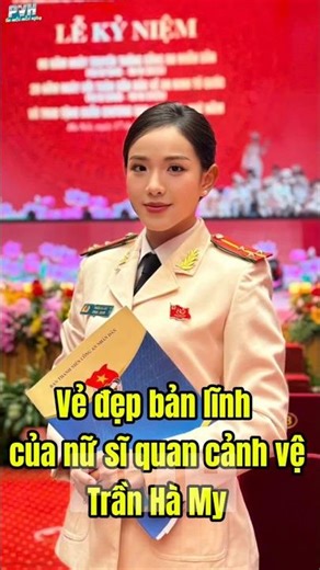 Tran Ha My – a role model of a modern female police officer.