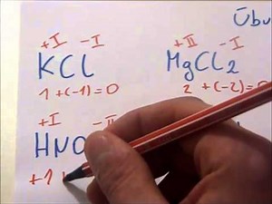 Educational video on oxidation numbers