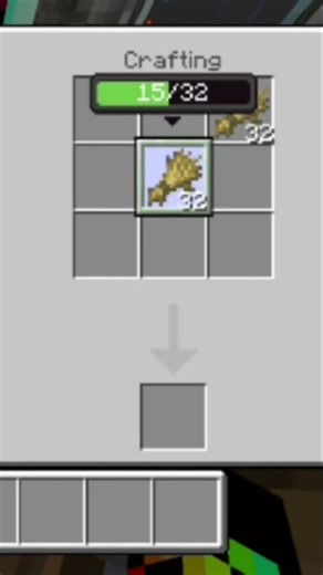 how to craft kids bottle in minecraft #mcle #minecraft #trending #viral