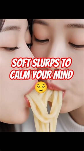 Korean Spicy Noodles ASMR for Sleep 😴 Soft Slurp