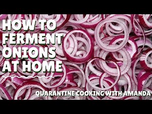 How to ferment onions at home without equipment