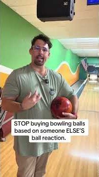 That Bowling Ball Might NOT Look Like That for You