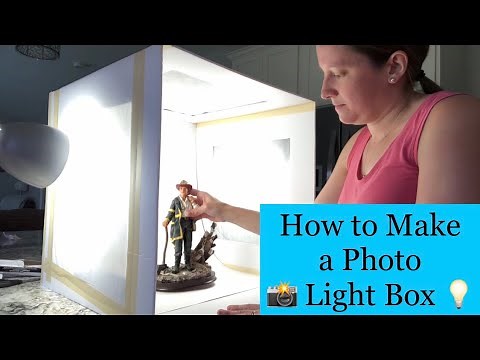 How to Make a Light Box for Photos DIY For $15