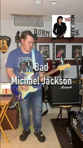 Bad by Michael Jackson Guitar Cover | Iconic 80s Hit
