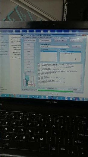 RT809f Verify bios 1.8v (MX25U12835) asus FX505DY
