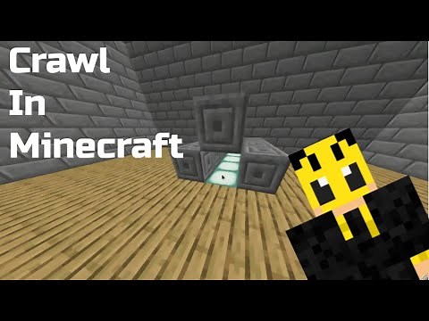How to crawl in MINECRAFT EDUCATION
