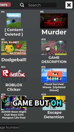 OG Roblox Games!