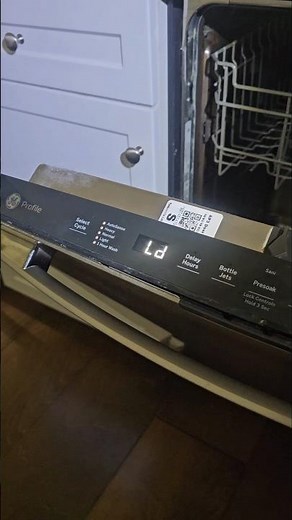 Dishwasher GE Profile LD error code #mrthermister