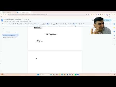 Seo & Blogging Course Batch 3