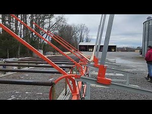 Wescana Industries vertical truss stacker