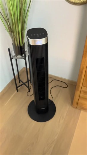 Smart APP Turmventilator Leise-Ventilator für Schlafzimmer-Tower Fan mit Fernbedienung-4 Geschwindigkeiten 4 Modi 12Std Oszillierender Säulenventilator mit Sensor App Sprachsteuerung #tiktokshop #ksuatt #teknologiai