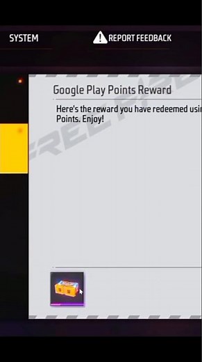 How To Use Google Play Point Free Fire Max Redeem Rewards🤯Free Evo gun Token Box #freefire #short