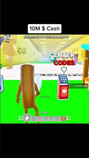 Three *NEW SECRET CODES* in Escape Backrooms for Brainrots!😮😱