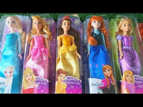Disney Princess Doll Makeover ~ DIY Miniature Ideas for Barbie Wig, Dress, Faceup, and More! DIY