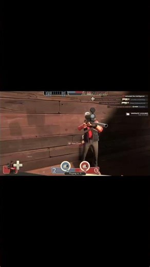 TF2 Waving Goodbye before the Spy