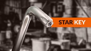 NordWolf 10-Piece Torx Wrench Set, S2 Steel Long Arm Security Star Keys, Sizes T10 to T55