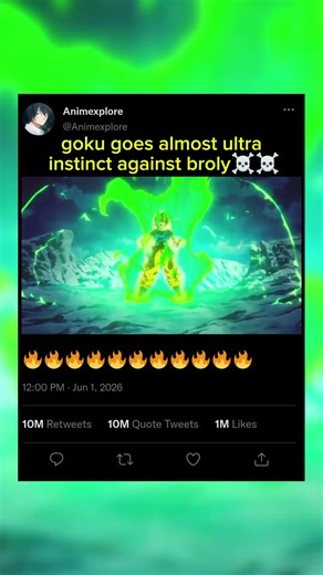 goku goes almost ultra inscinct against broly #zaineditz#broly#goku#ultra instinct#animation #anime