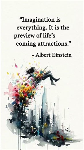 ✨Imagination is Everything: Preview Your Life's Coming Attraction #shorts