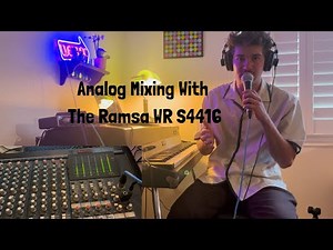 Making a Song From Scratch | All-Analog Mix on My Ramsa Mixer