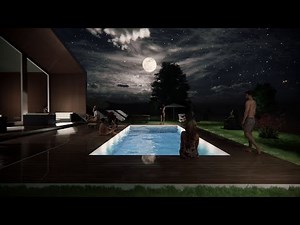 ENSCAPE - Lesson 09 - Exterior Rendering, Day, Night, Sunset, Ambient, Natural and Artificial Lights