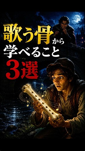 歌う骨から学べること3選 #グリム童話 #むかしばなし #ビジネス